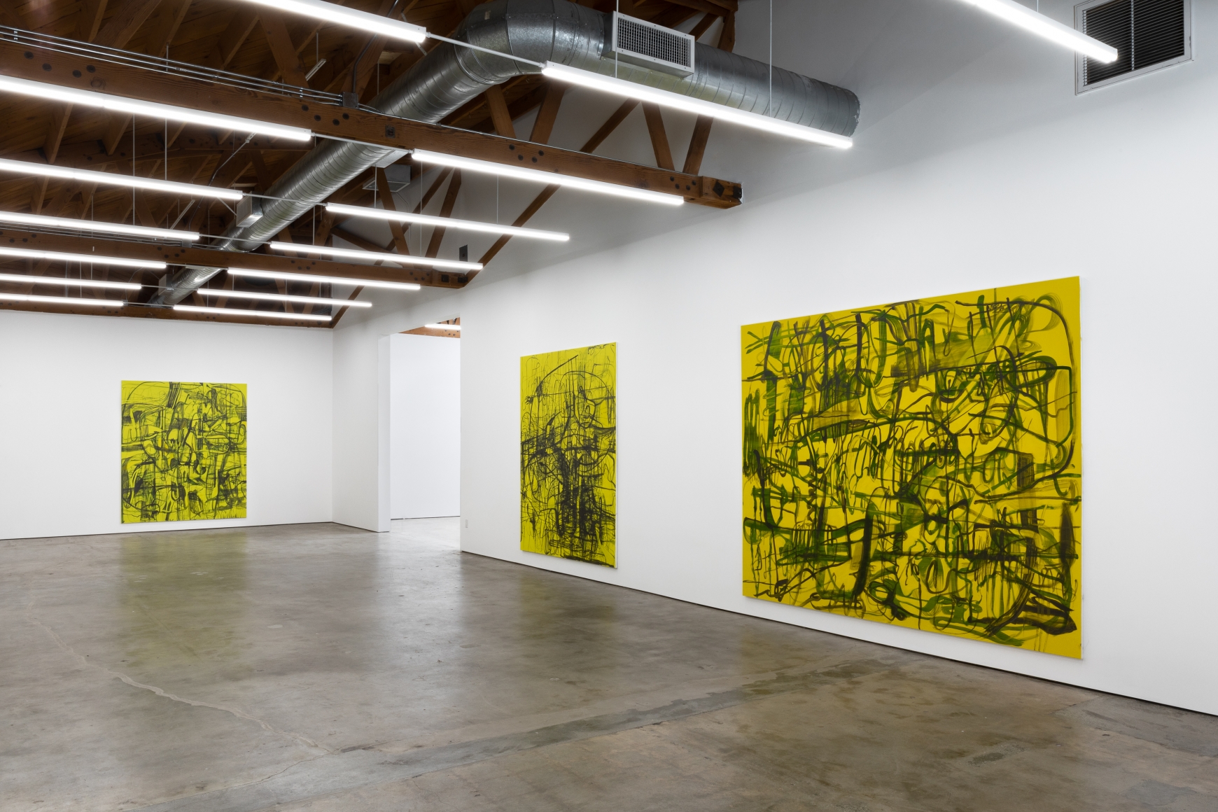 Installation View of "Kadlites L11", "Kadlites L9", and "Kadlites VL1"