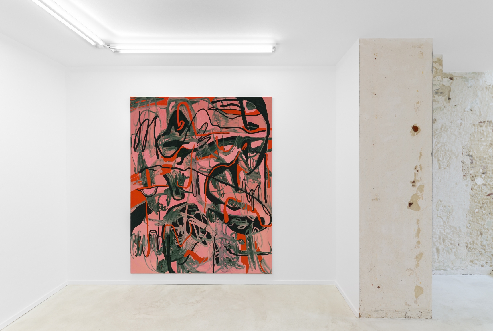 Installation view of Jana Schröder, Mother (March 11-April 10, 2021), Nino Mier Gallery Brussels, Belgium 
