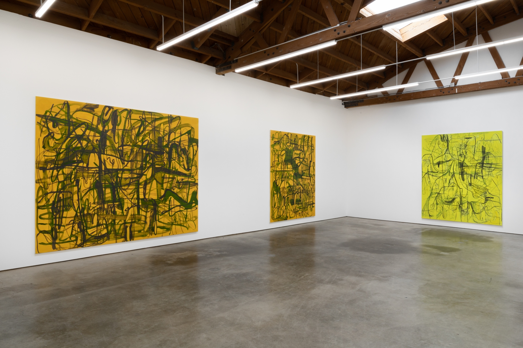 Installation View of "Kadlites VL2", "Kadlites L21", and "Kadlites L5"