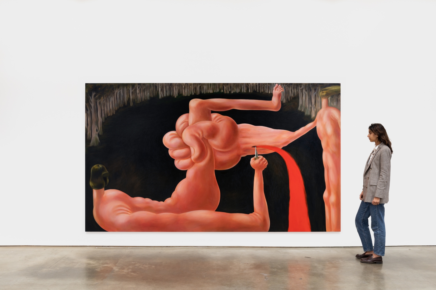 Installation View of Louise Bonnet, Vagabond, Nino Mier Gallery, Los Angeles