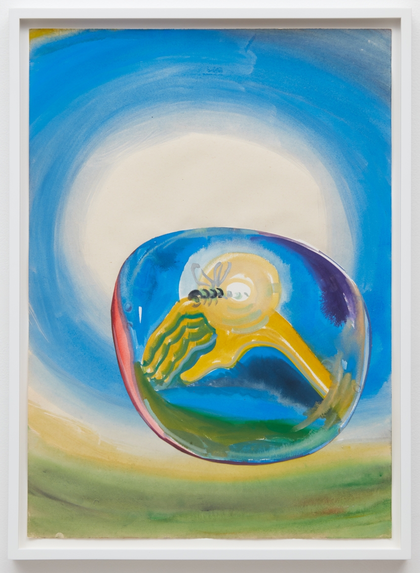 Tomasz Kowalski, Untitled, 2018. Watercolor on paper, 24 x 17 in, 61 x 43.2 cm (TKO18.015)