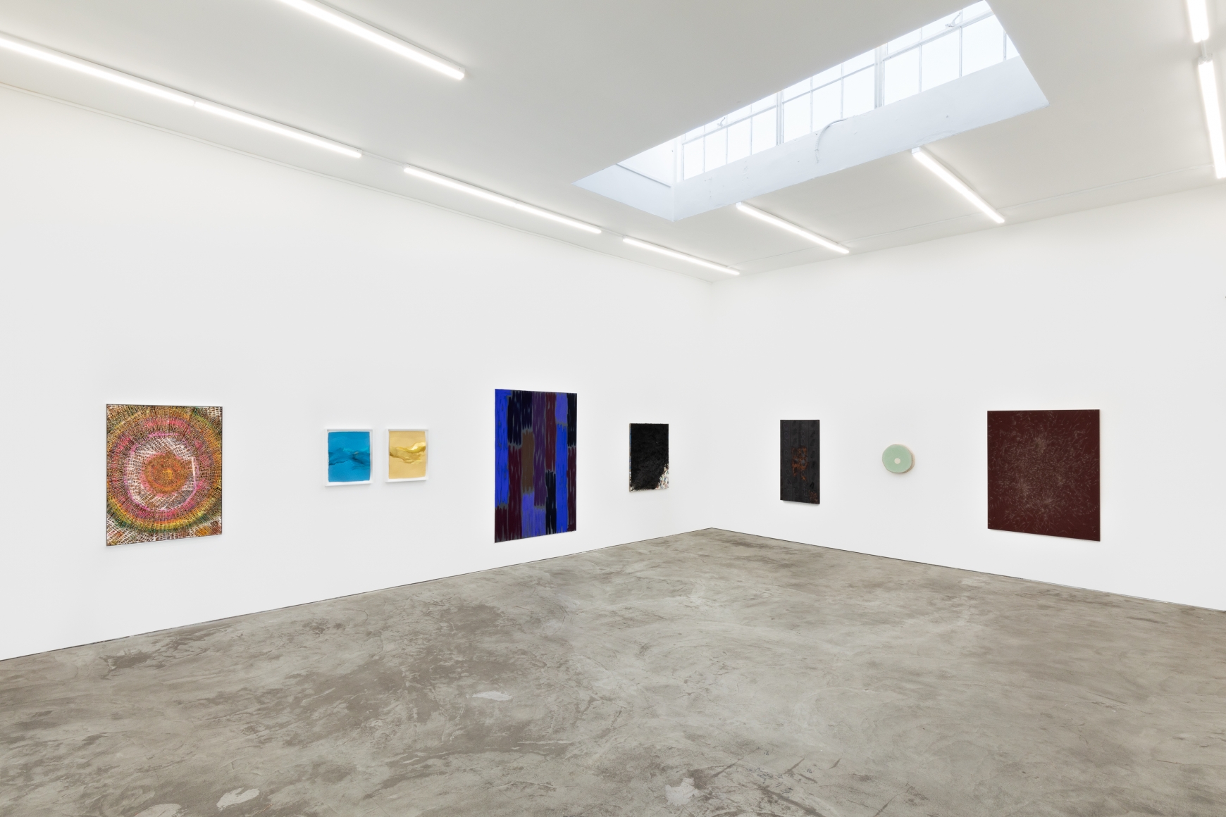 Installation View of SURFACES (April 14 - May 8, 2021) Nino Mier Gallery, Los Angeles, CA