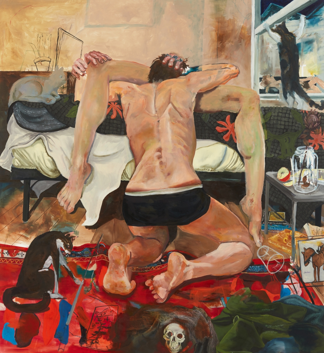 Celeste Dupuy-Spencer The Chiefest of Ten Thousand (Sarah 2), 2018 Oil on linen 105 x 96 in 266.7 x 243.8 cm (CDS18.038)