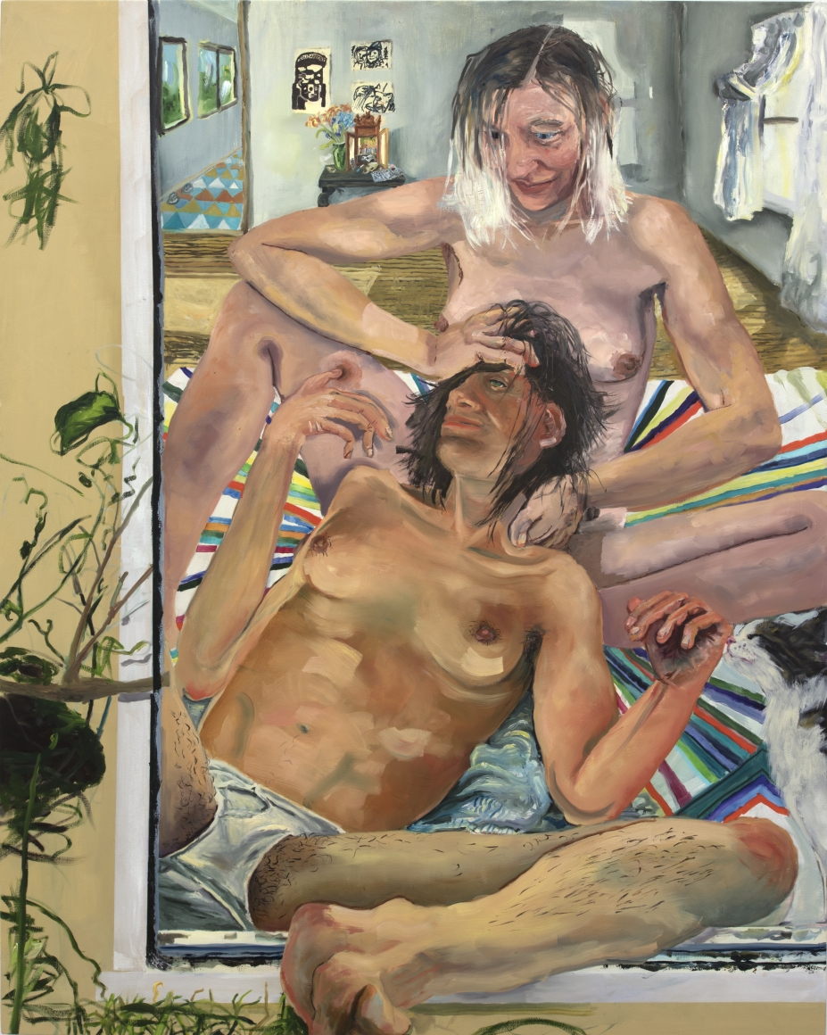 Celeste Dupuy-Spencer Sarah, 2017 Oil on linen 65 x 50 in 165.1 x 127 cm (CDS17.034)