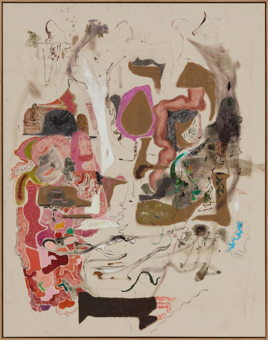Michael Bauer, Future Husbands (Moldy), 2016. Oil on canvas, 61 x 47.75 inches, 155 x 121.3 cm (MB16.005)
