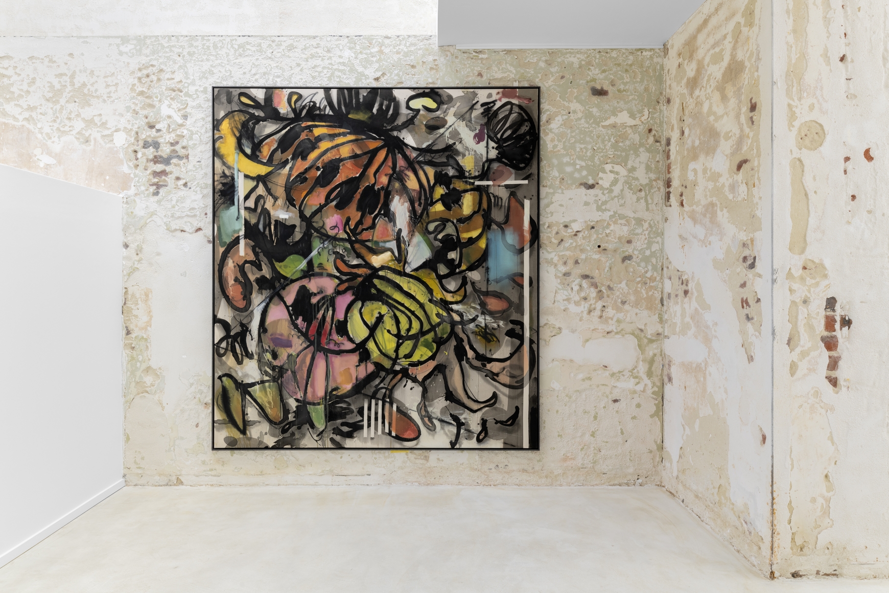Installation View of INAUGURAL EXHIBITION (February 6–March 6, 2021) Nino Mier Gallery, Brussels, Belgium