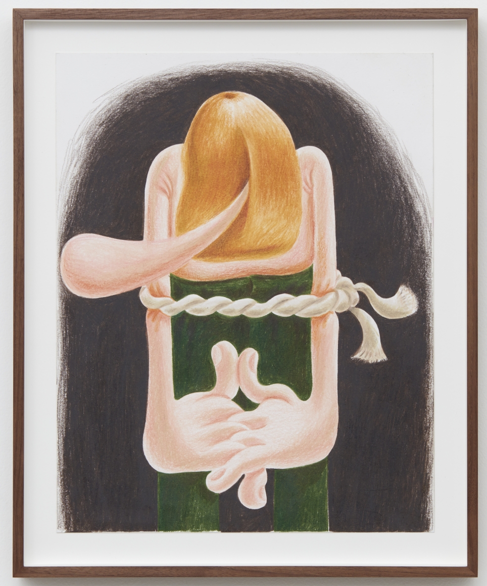 Louise Bonnet Untitled, 2016 Colored pencil on paper 11 x 14 in 27.9 x 35.56 cm (LB16.046)