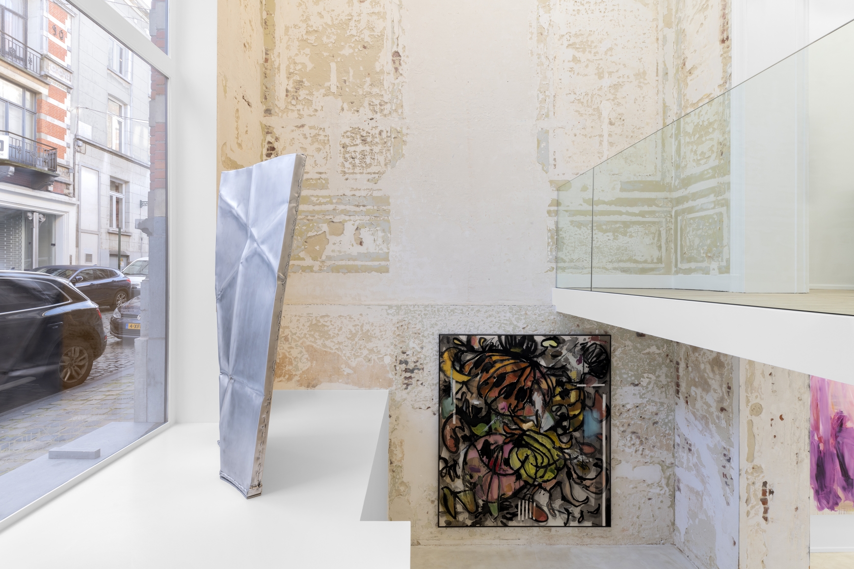 Installation View of INAUGURAL EXHIBITION (February 6–March 6, 2021) Nino Mier Gallery, Brussels, Belgium