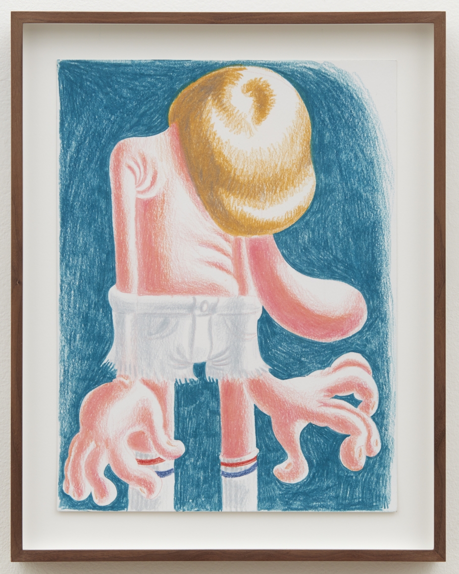 Louise Bonnet Untitled, 2016 Colored pencil on paper 9 x 12 in 22.9 x 30.5 cm (LB16.037)