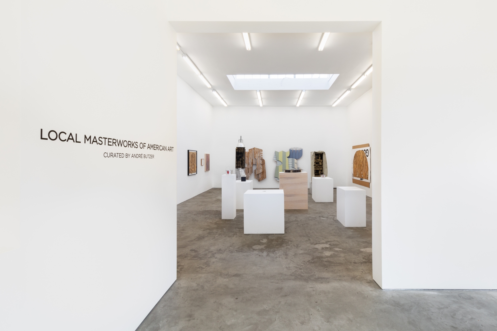 Local Masterworks of American Art, Curated by André Butzer, 2020, Nino Mier Gallery, Los Angeles, Installation view.