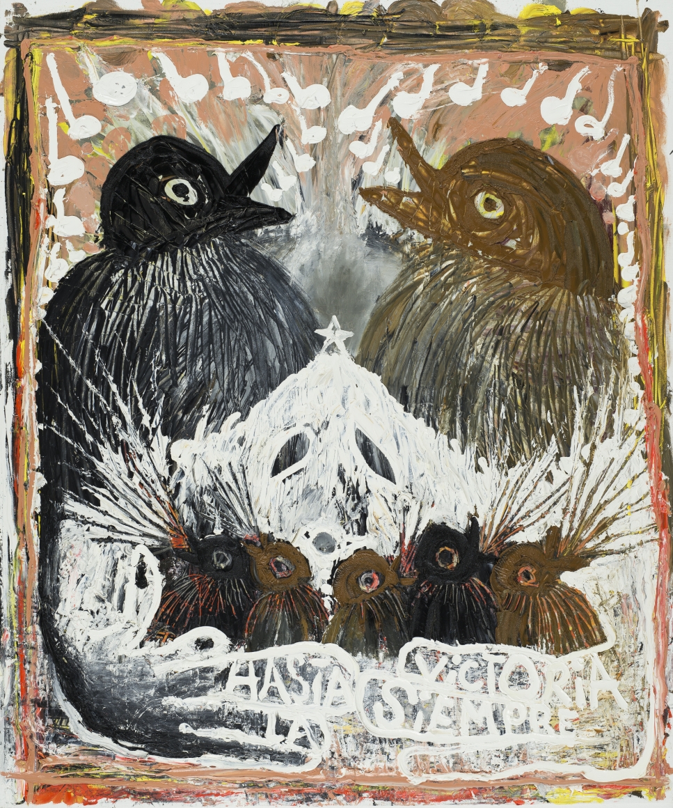 Bendix Harms Hasta La Victoria siempre (Ghost of Jungmönche), 2015 Oil on canvas 47 1/4 x 39 3/8 in 120 x 100 cm (BHA17.008)