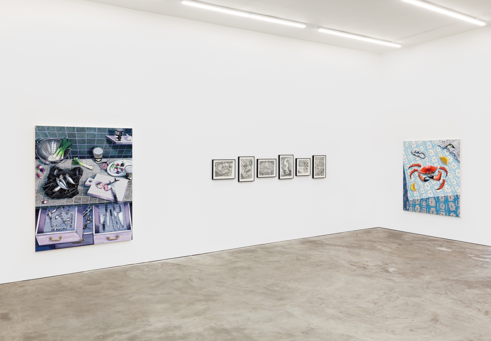 Installation View of Nikki Maloof: Nervous Appetite (November 21–December 19, 2020) Nino Mier Gallery, Los Angeles, CA 9/10