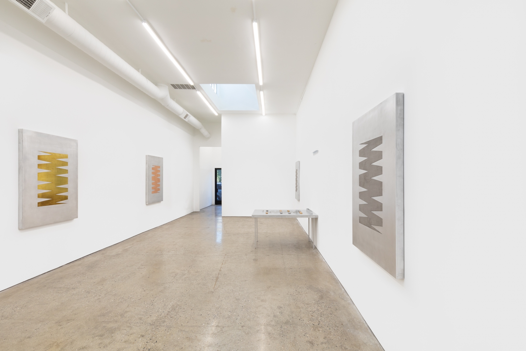 Installation View of Zak Kitnick: Shapes (January 22–February 27, 2020) Nino Mier Gallery, Los Angeles, CA 6