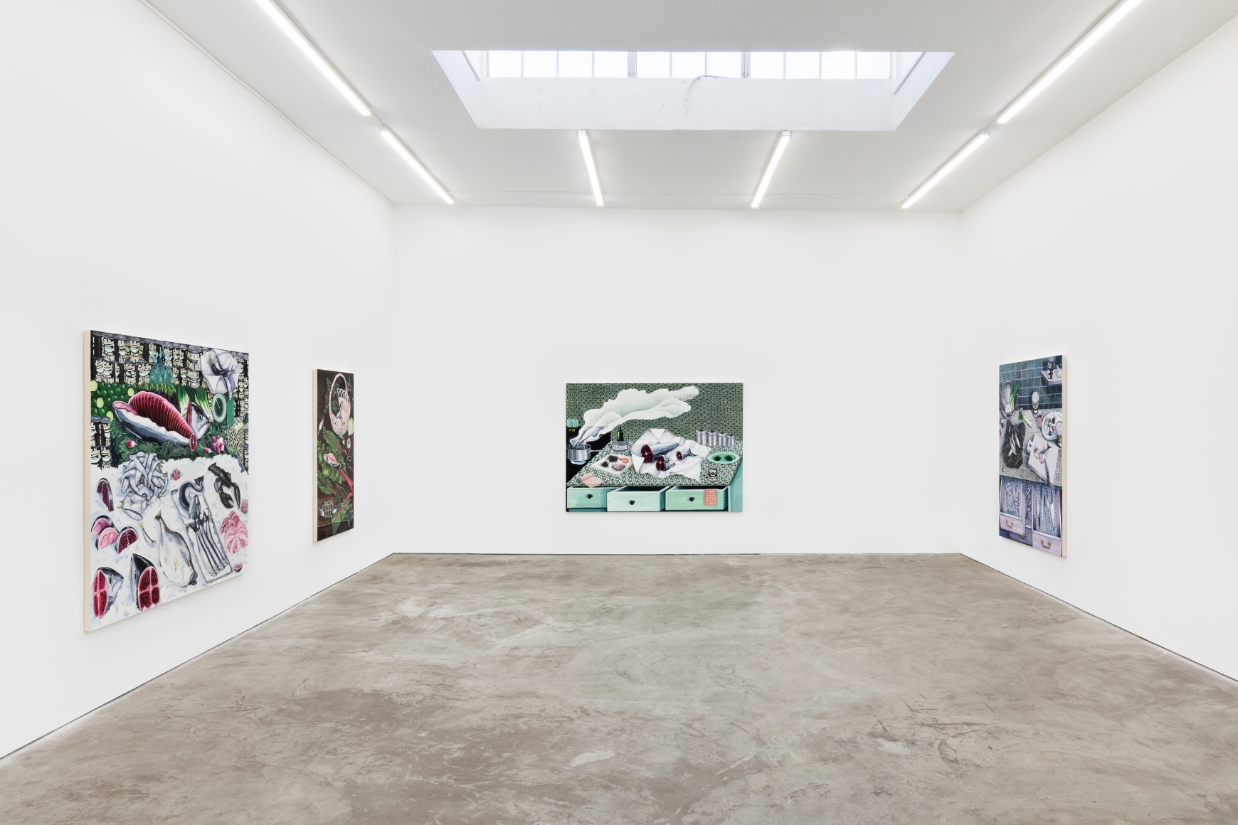 Installation View of Nikki Maloof: Nervous Appetite (November 21–December 19, 2020) Nino Mier Gallery, Los Angeles, CA 5/10