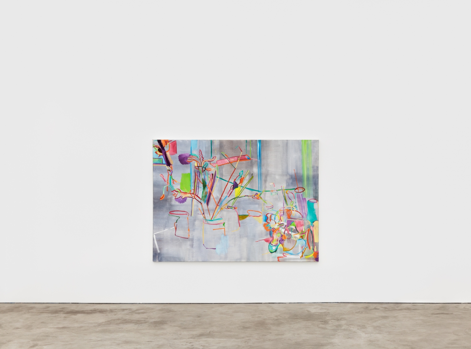 Installation View of Gerlind Zeilner: Open End (January 16–February 27, 2021) Nino Mier Gallery, Los Angeles, CA 1
