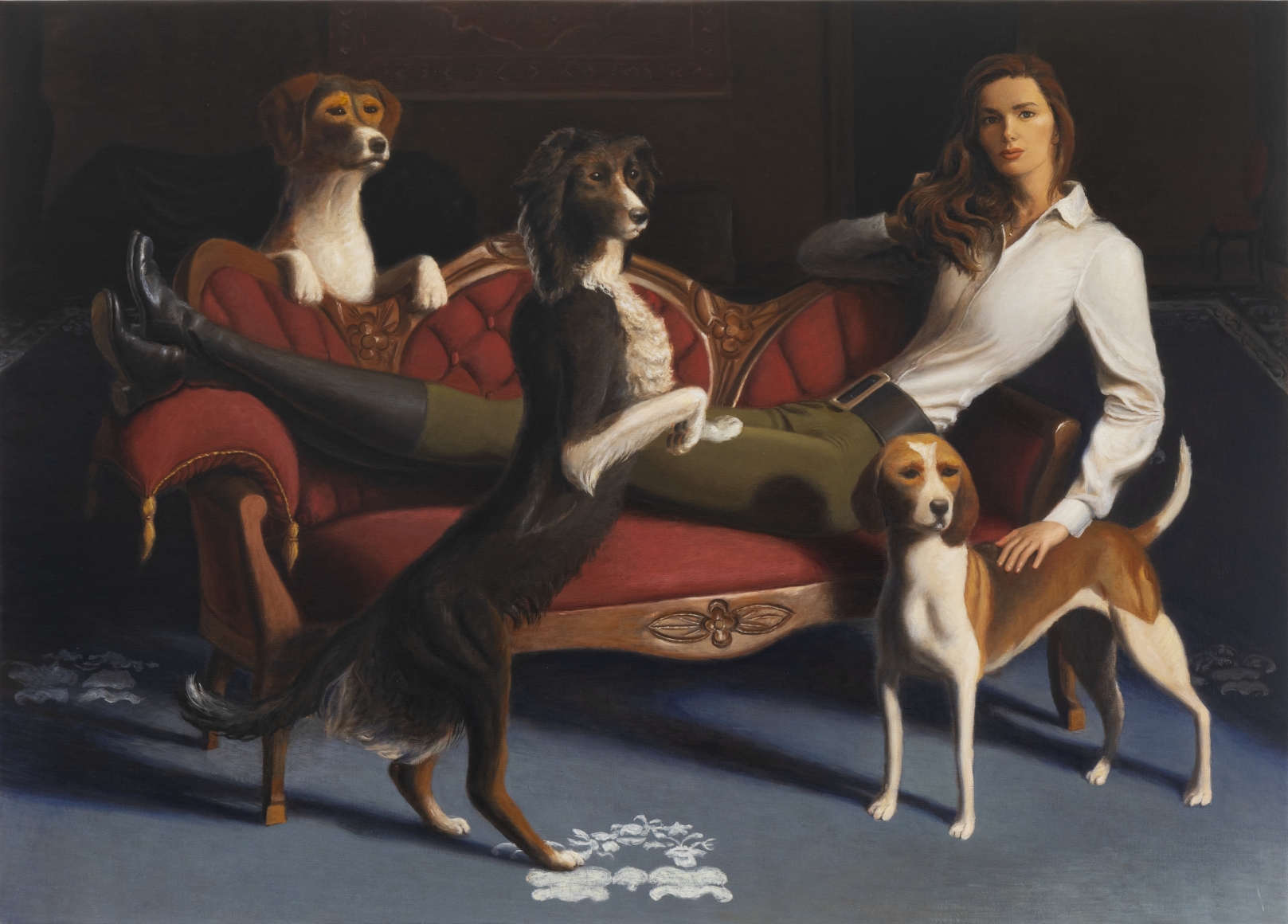 Jansson Stegner, Untitled, 2019, Oil on canvas, 50 x 70 in, 127 x 177.8 cm (JAS19.003)