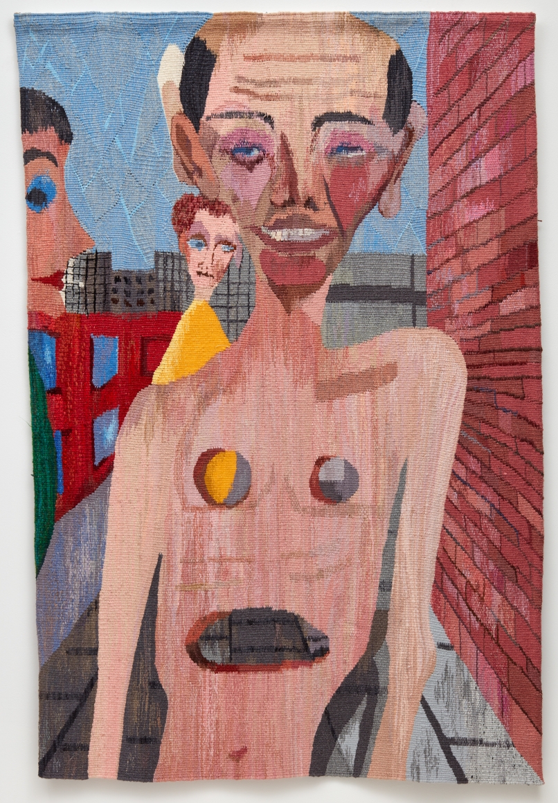 Tomasz Kowalski Hold Your Ground, 2018 Tapestry 72 7/8 x 48 3/8 x 1 5/8 in 185 x 123 x 4 cm (TKO18.011)