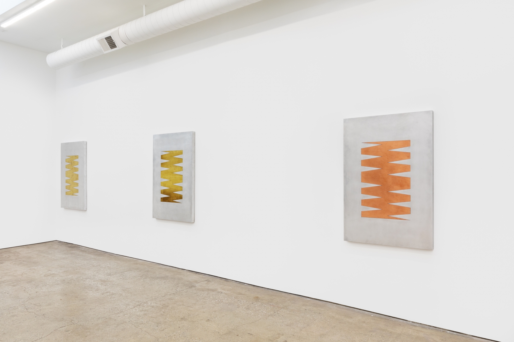 Installation View of Zak Kitnick: Shapes (January 22–February 27, 2020) Nino Mier Gallery, Los Angeles, CA 2