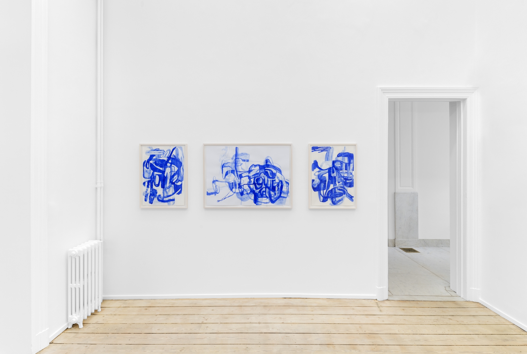 Installation view of Jana Schröder, Mother (March 11-April 10, 2021), Nino Mier Gallery Brussels, Belgium