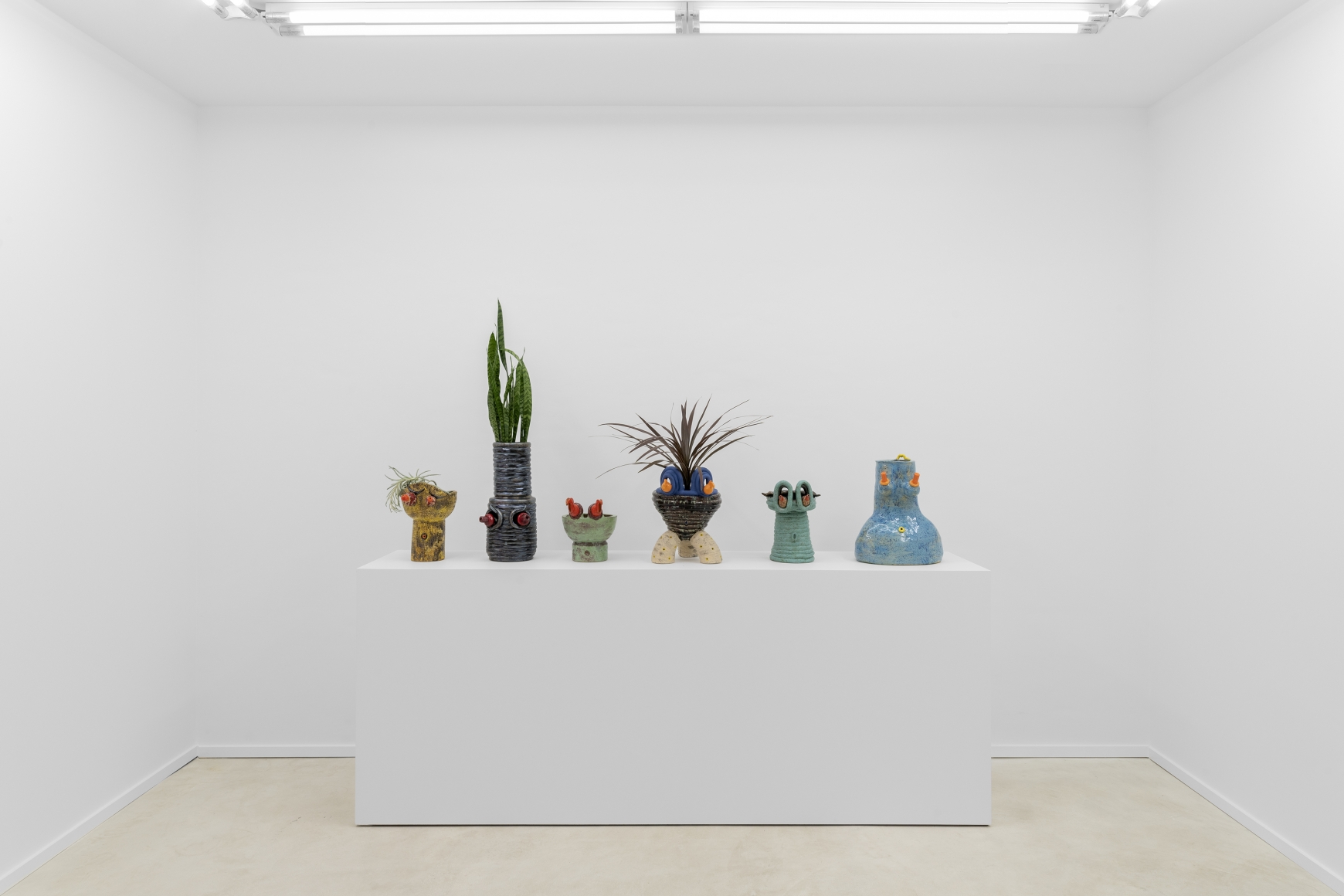 Installation View of INAUGURAL EXHIBITION (February 6–March 6, 2021) Nino Mier Gallery, Brussels, Belgium