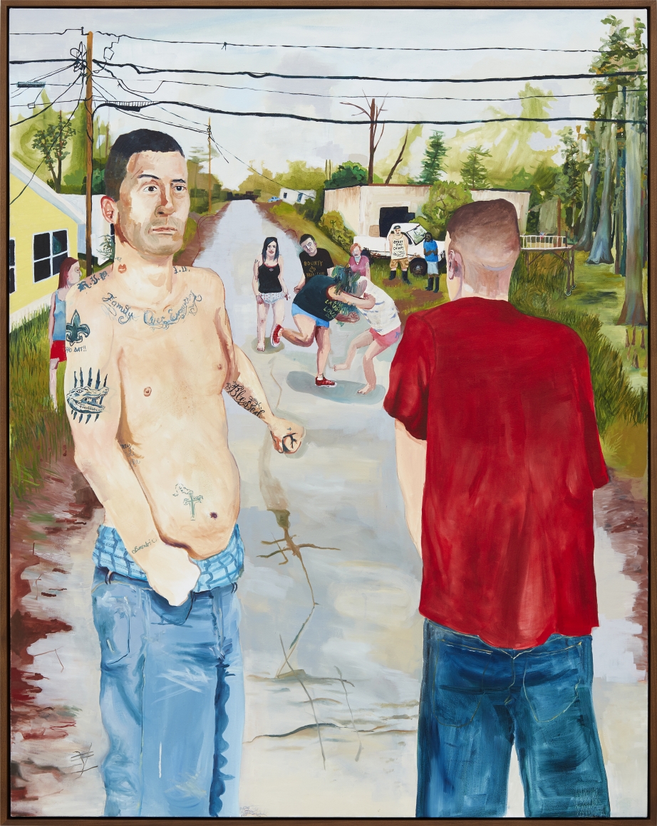 Celeste Dupuy-Spencer St. Tammany Parish, 2016 Oil on canvas 60 x 48 x 2 in 152.4 x 121.9 x 5.1 cm (CDS16.002)