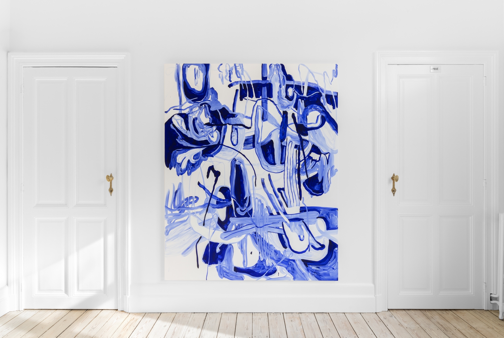 Installation view of Jana Schröder, Mother (March 11-April 10, 2021), Nino Mier Gallery Brussels, Belgium