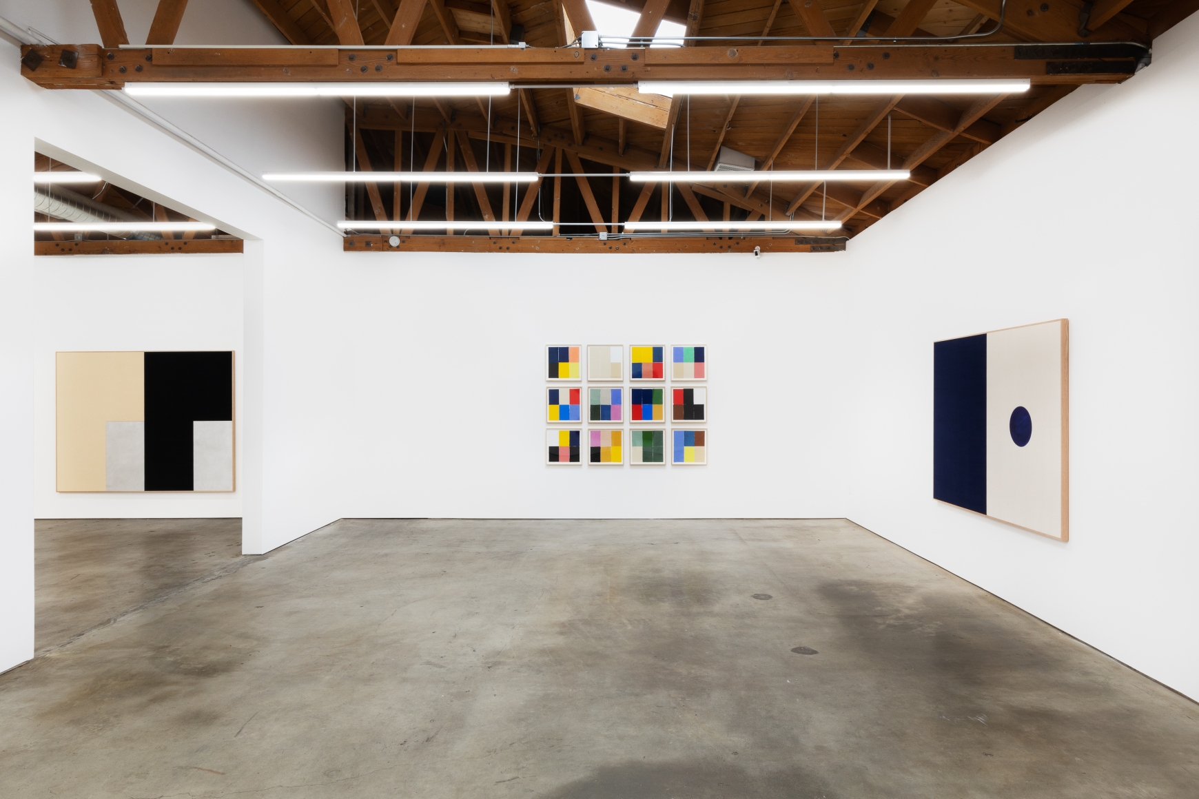 Installation View of Ethan Cook: Arenas (October 24–November 21, 2020). Nino Mier Gallery, Los Angeles, CA