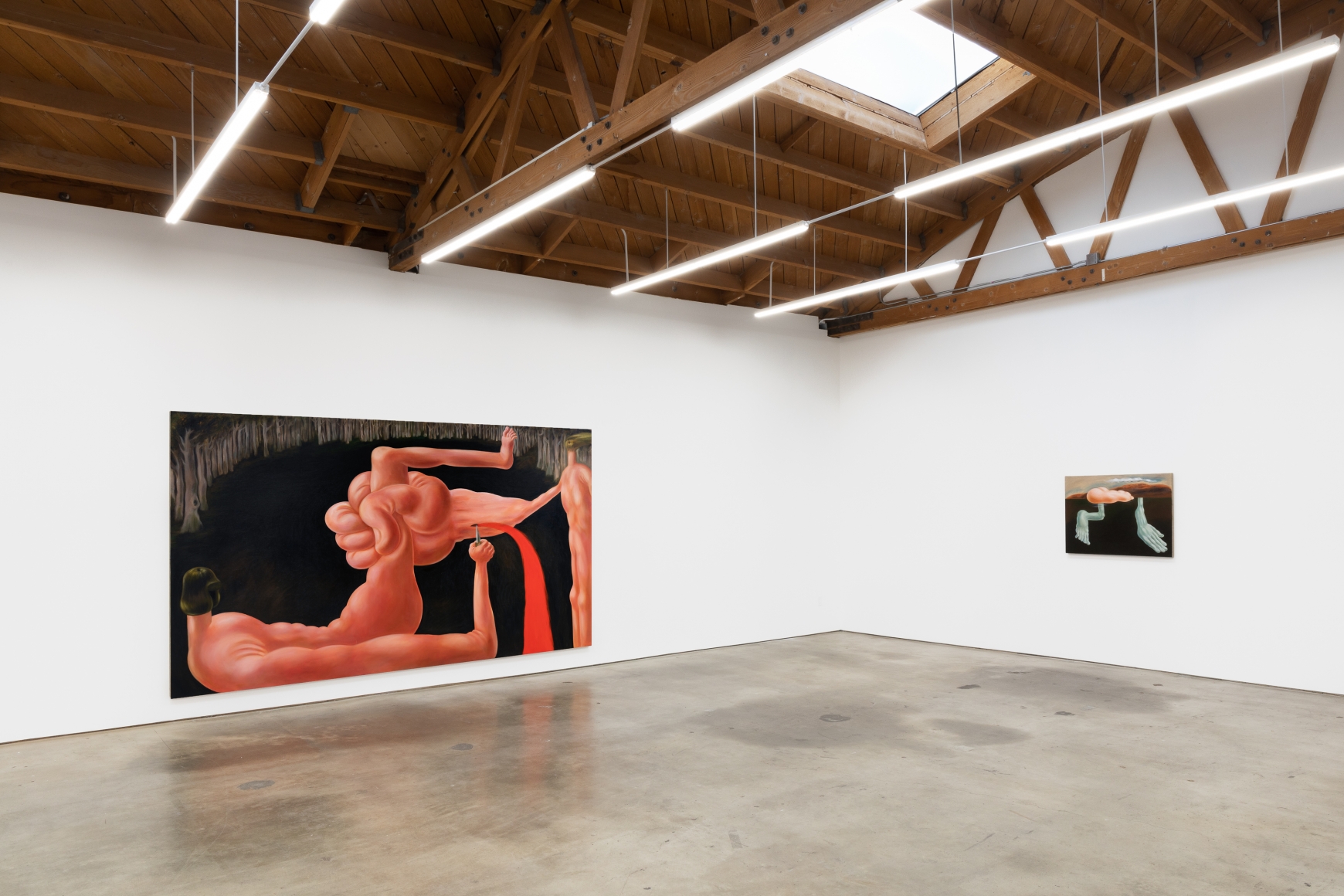 Installation View of Louise Bonnet, Vagabond, Nino Mier Gallery, Los Angeles