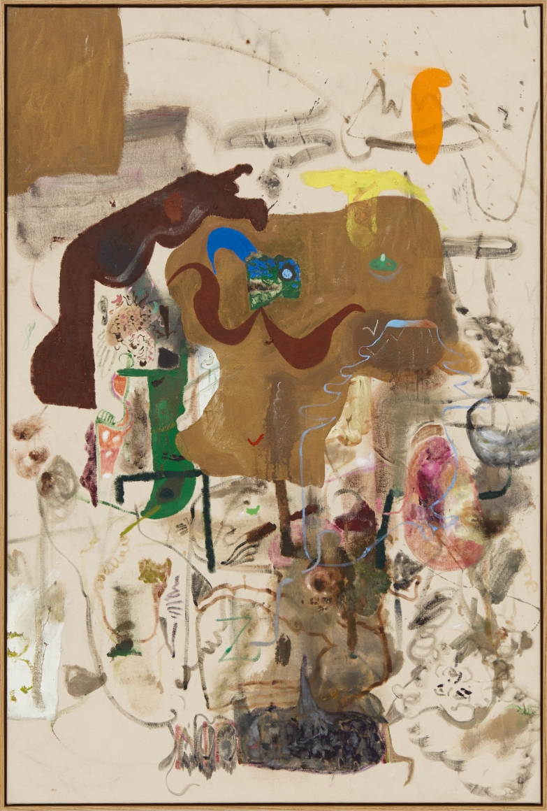 Michael Bauer Ghor Flag, 2016 Oil on canvas 61 x 40.75 in 154.9 x 103.5 cm (MB16.006)
