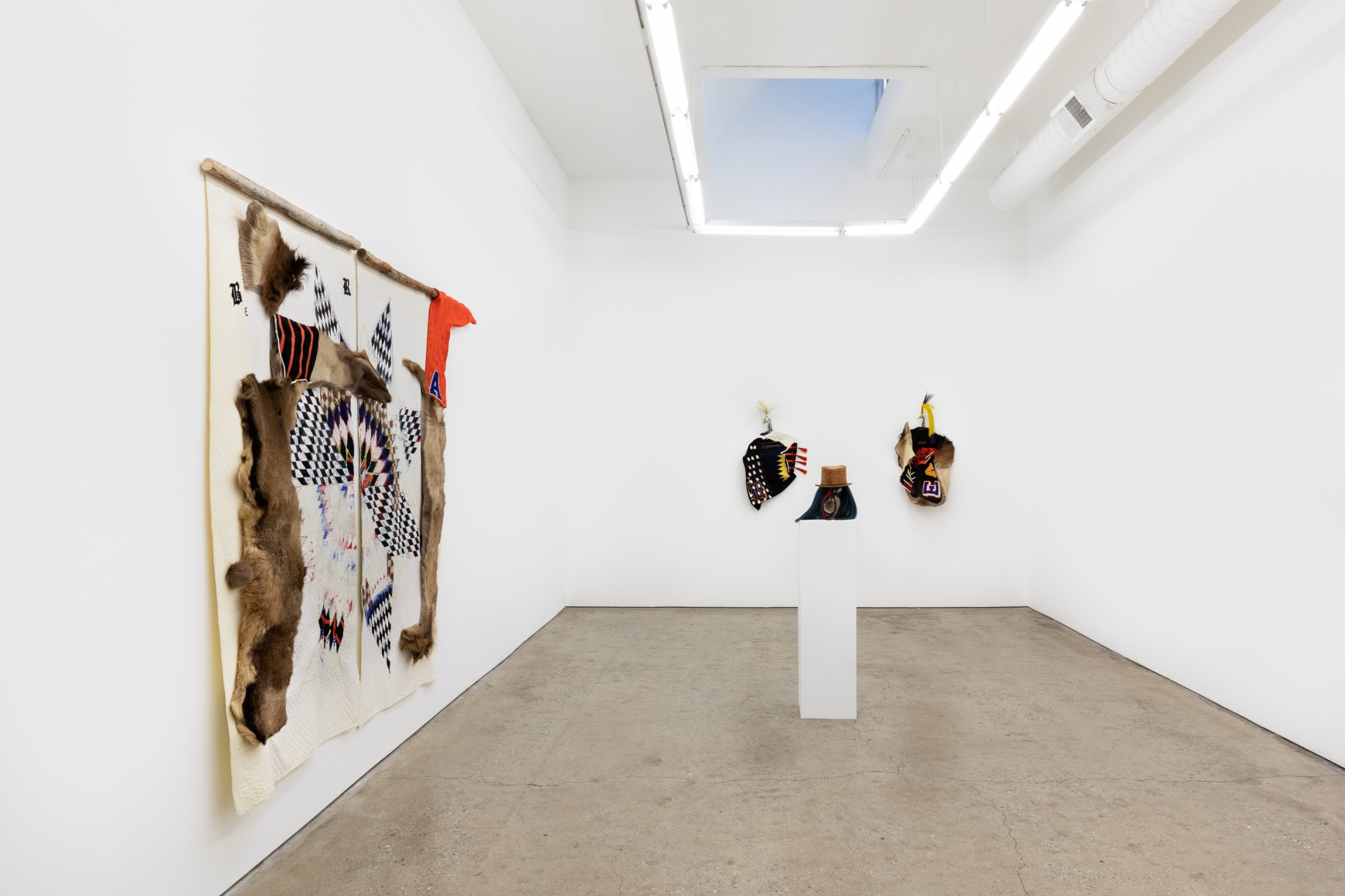 Installation view 2 of Natalie Ball: MAMA BEAR, II (November 9-December 21, 2019) at Nino Mier Gallery, Los Angeles