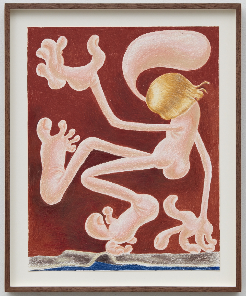 Louise Bonnet Untitled, 2016 Colored pencil on paper, 14 x 11 in 35.56 x 27.9 cm (LB16.059)