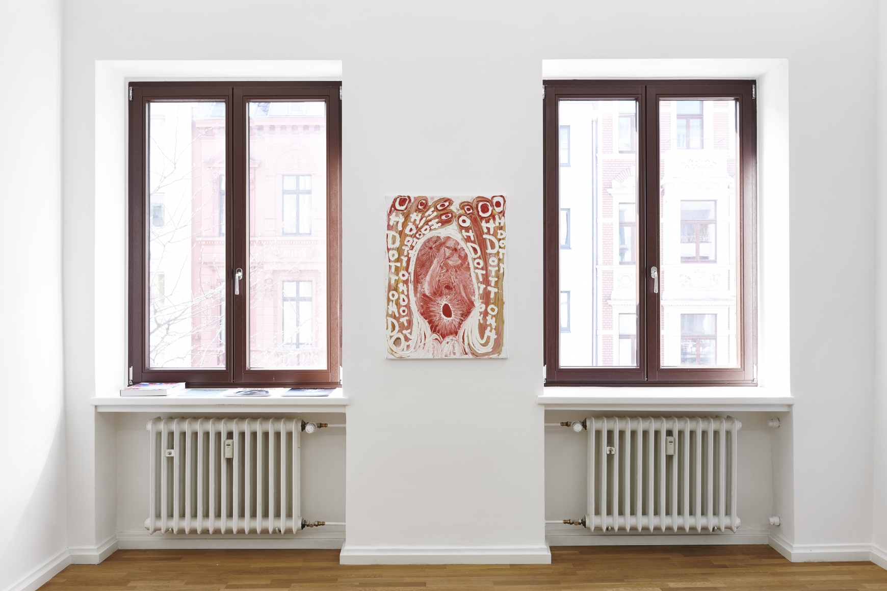 Installation view 9 of Bendix Harms: Kein Mensch-Kein Tier-Frau Grenadier (April 11-14, 2019) at Salon Nino Mier, Cologne