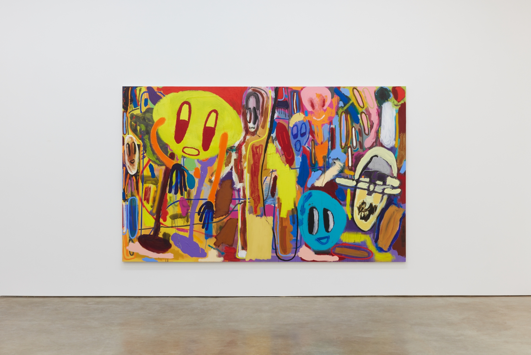 Installation View of "Verbotene Plätze"