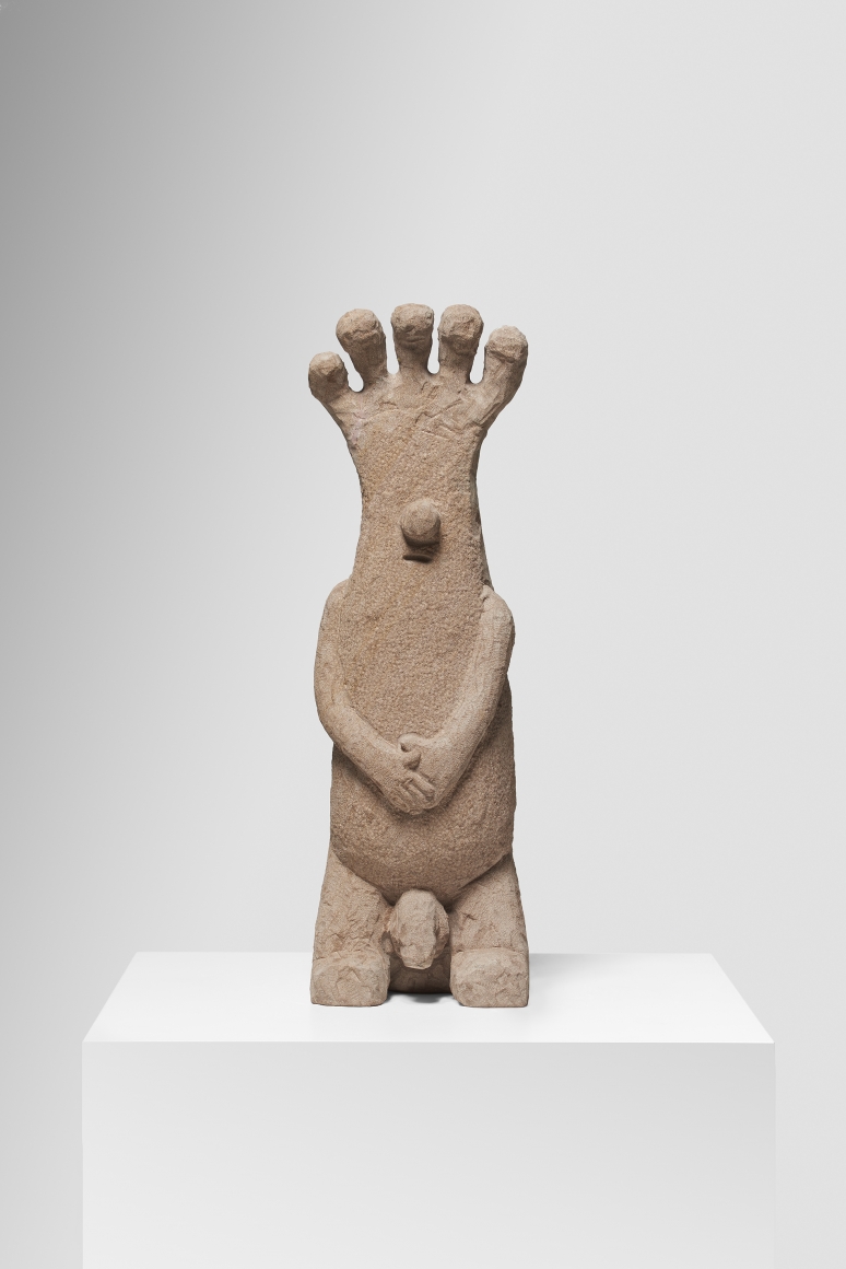 Stefan Rinck, The Scientologist, 2010. Sandstone, 46 x 17 x 14 cm (SRI10.004)