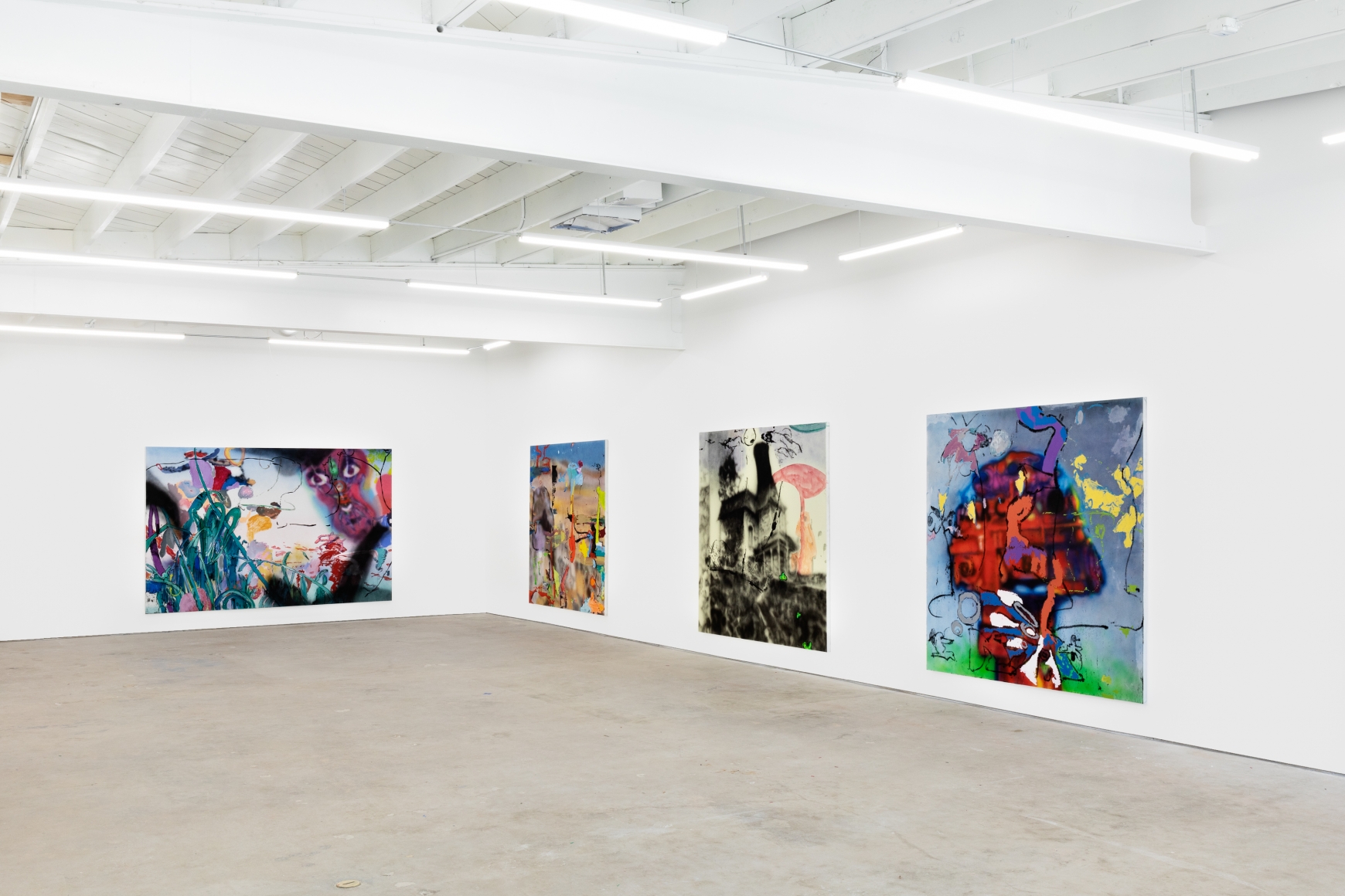 Installation View of Antwan Horfee: SCI-FRIED (April 1-May 15, 2021) Nino Mier Gallery, Los Angeles, CA