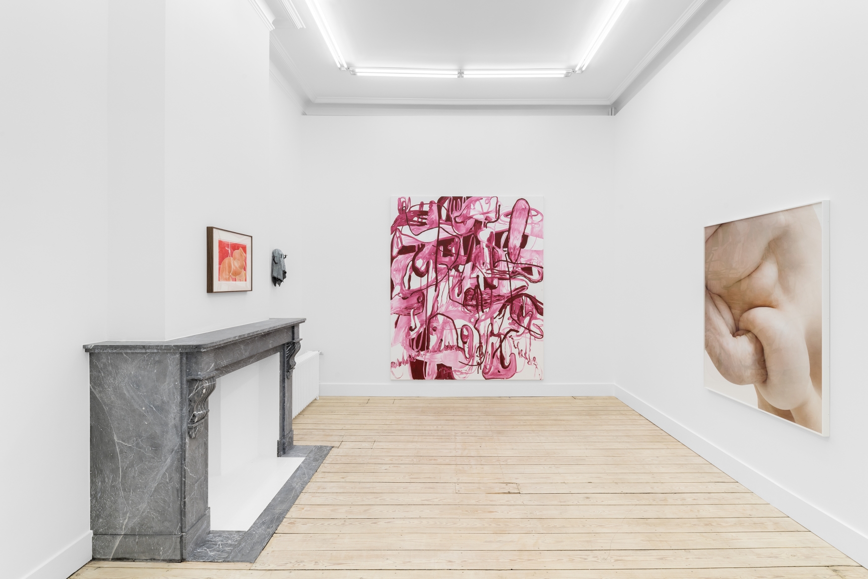 Installation View of INAUGURAL EXHIBITION (February 6–March 6, 2021) Nino Mier Gallery, Brussels, Belgium