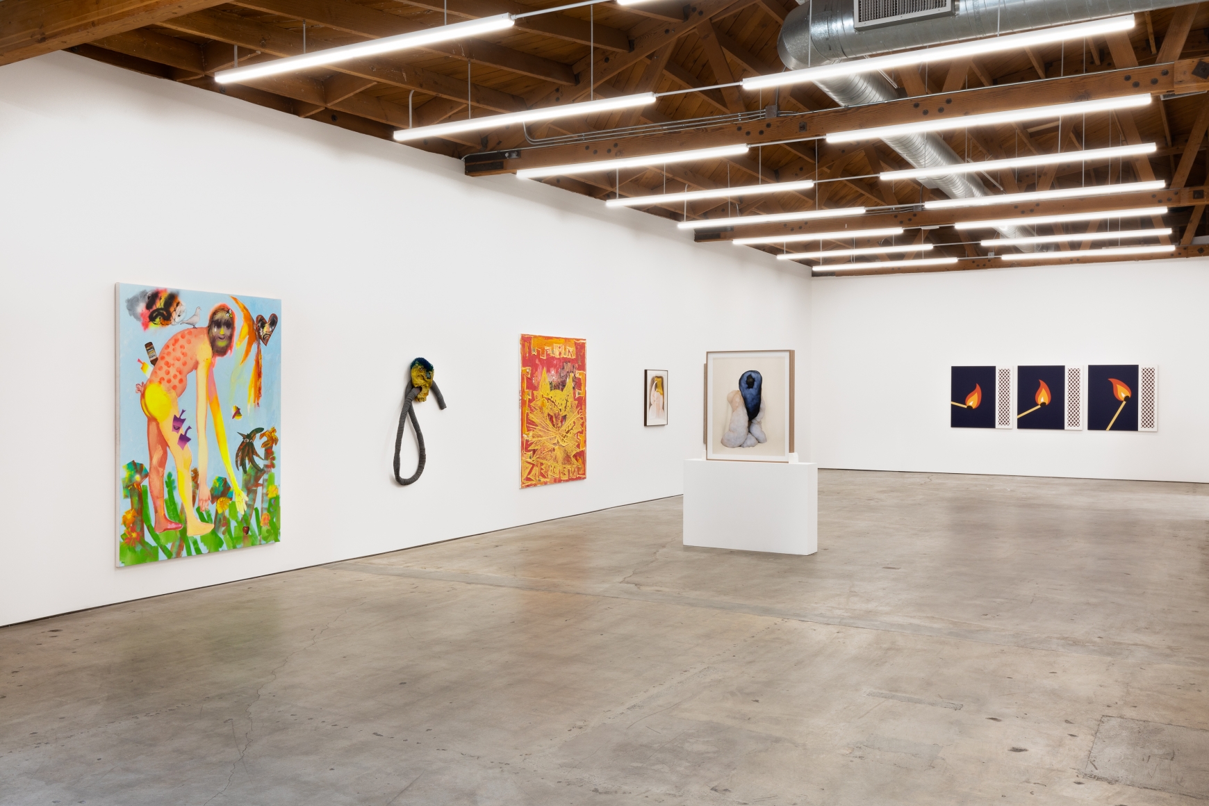 Installation shot 3 of Five Year Anniversay Show (June 27–August 31, 2020). Nino Mier Gallery, Los Angeles, CA