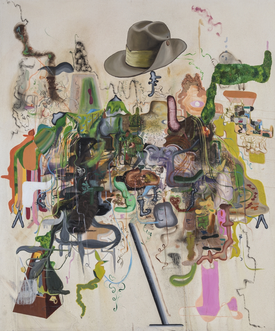 Michael Bauer Creme Dream 4, 2015 Oil on canvas 72 x 60 in 183.7 x 152.7 cm (MB15.002)