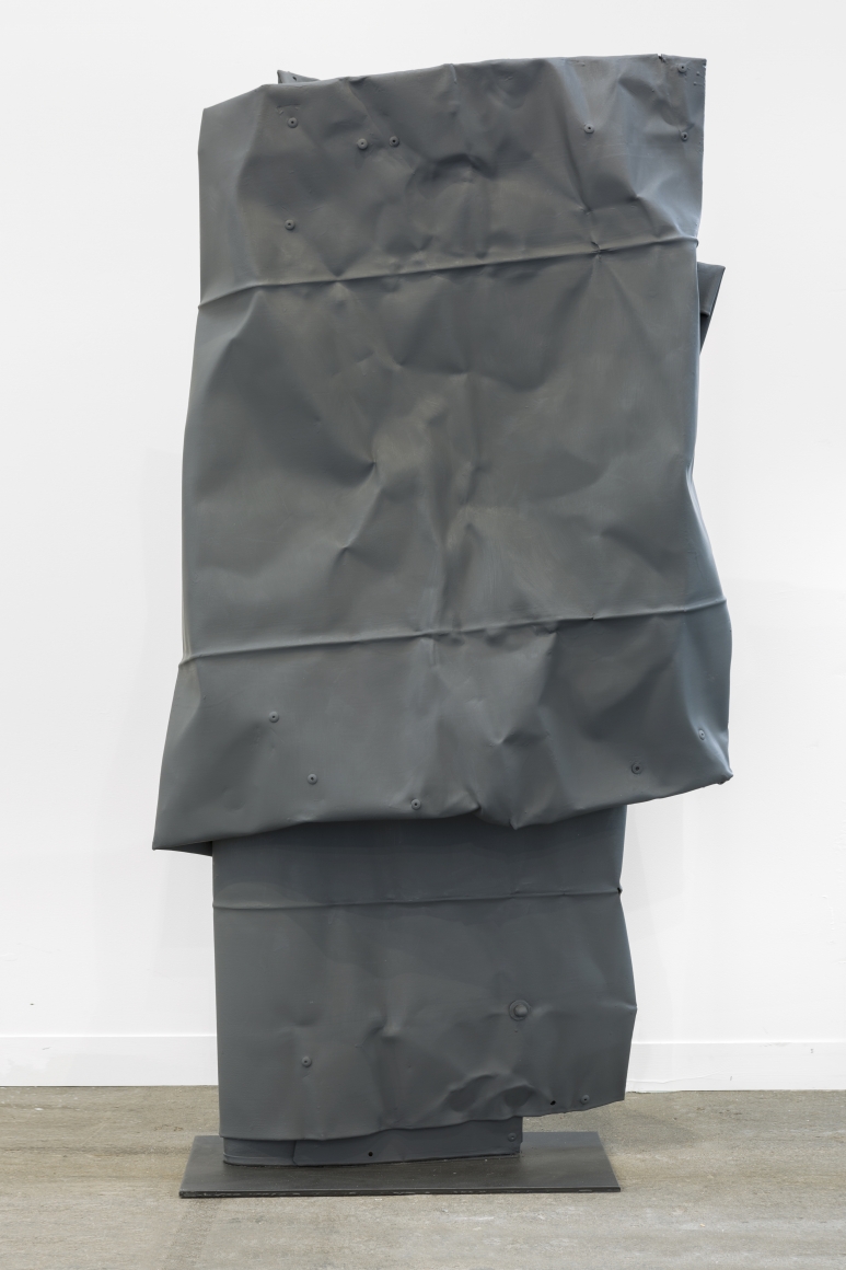 Anna Fasshauer, Deep Pockets, 2019, Metal paint on aluminum, 51 x 29 x 7 in (130 x 73 x 19 cm), AF19.001