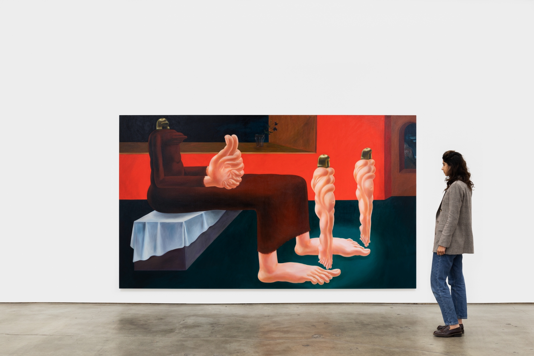Installation View of Louise Bonnet, Vagabond, Nino Mier Gallery, Los Angeles
