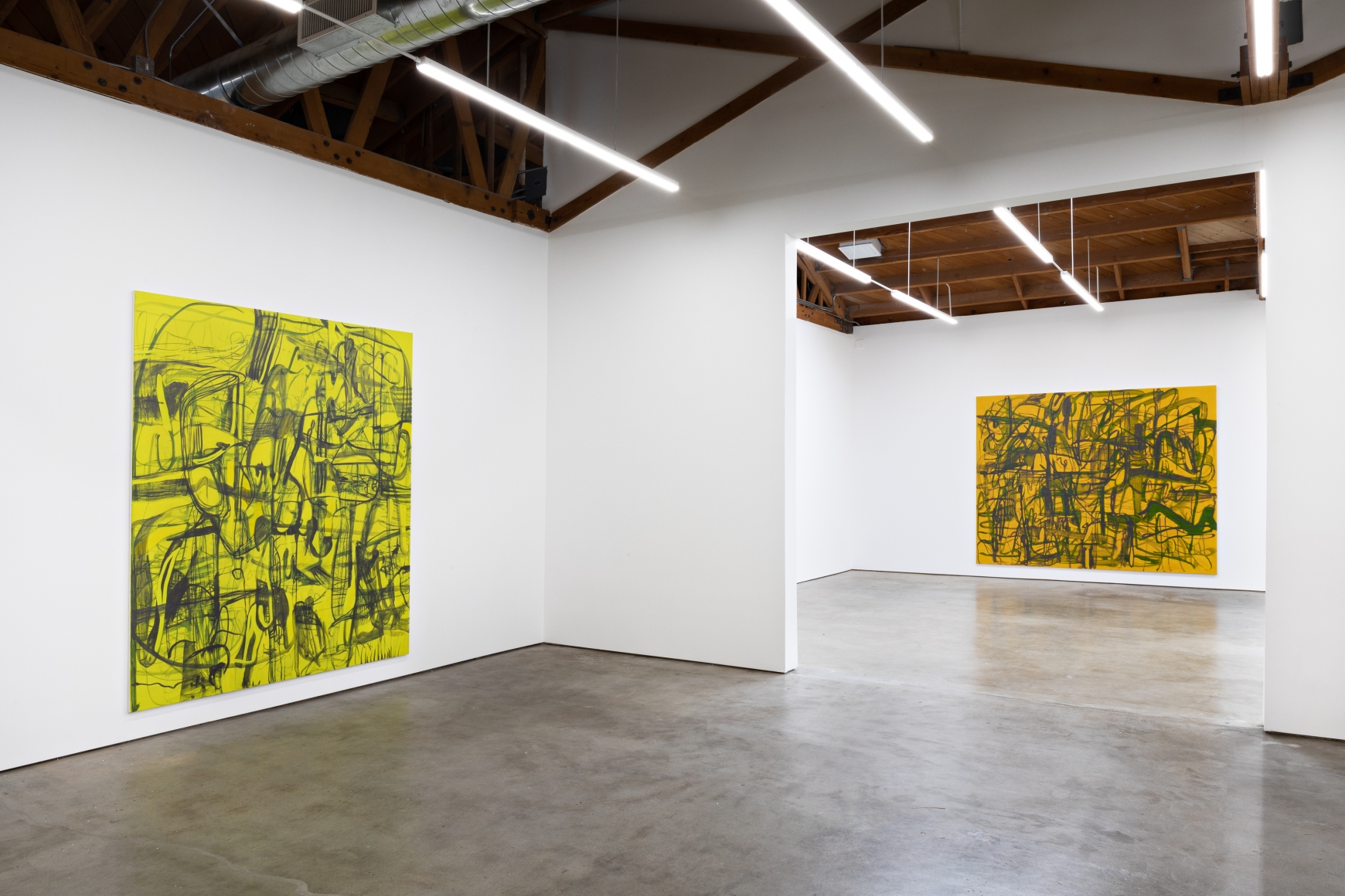 Installation View of "Kadlites L11" and "Kadlites VL2"