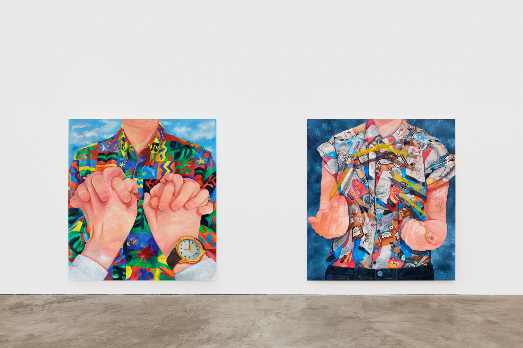 Installation View 4 of Rebecca Ness: Pieces of Mind (July 10–August 31, 2020). Nino Mier Gallery, Los Angeles, CA