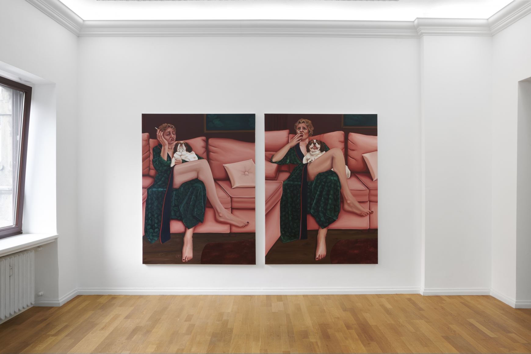 Installation shot 9 of Madeleine Pfull (July 20–August 31, 2020). Salon Nino Mier, Cologne