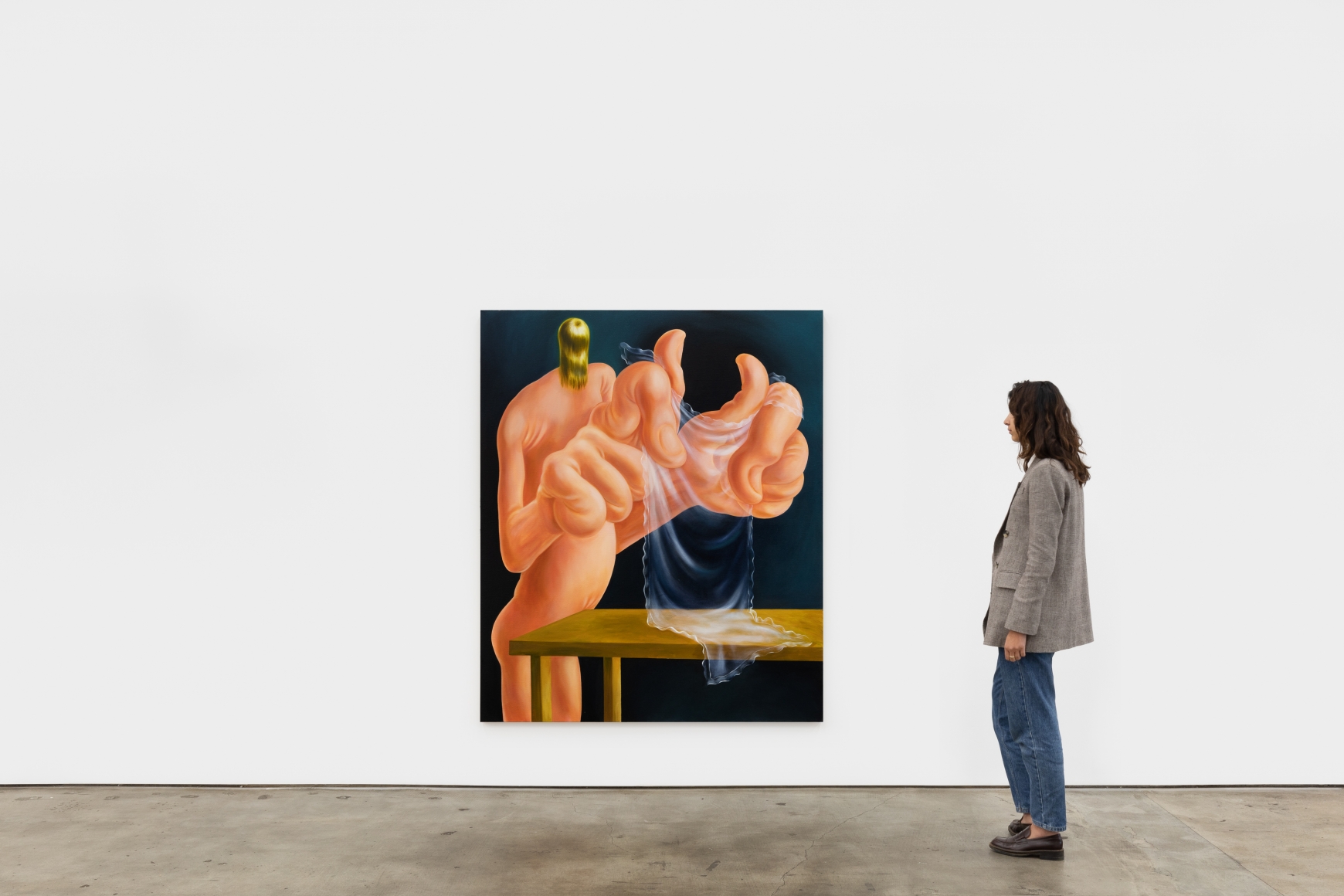 Installation View of Louise Bonnet, Vagabond, Nino Mier Gallery, Los Angeles