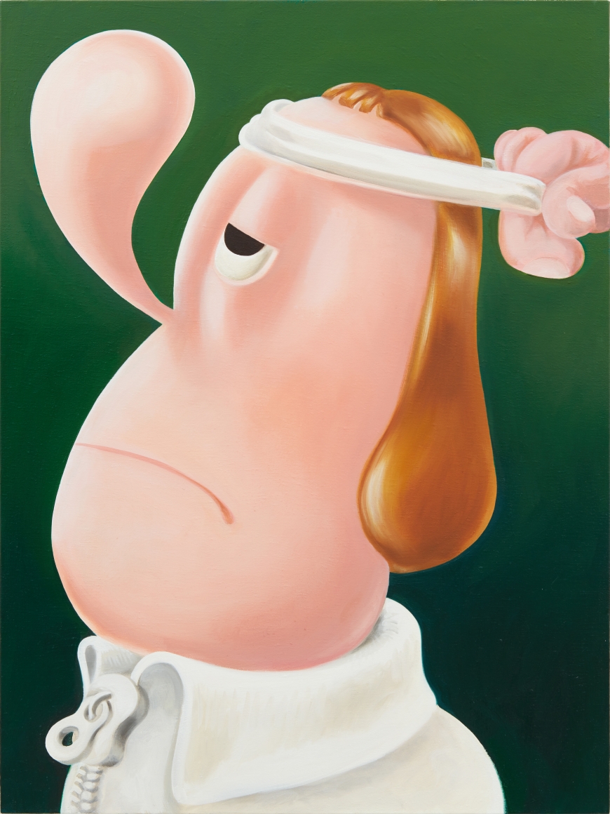 Louise Bonnet Tennis Player, 2015 Oil on canvas 40 x 30 in 101.6 x 76.2 cm (LB15.002)