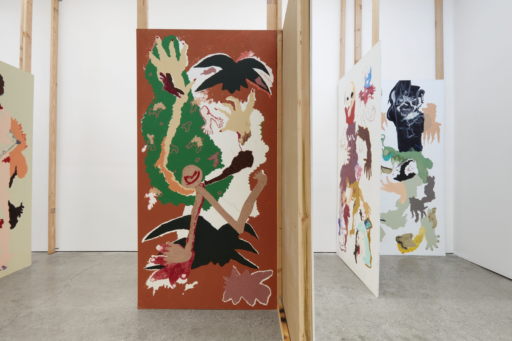 Installation View of Cindy Phenix: Particles of Abnormality (October 17–November 14, 2020). Nino Mier Gallery, Los Angeles, CA 9