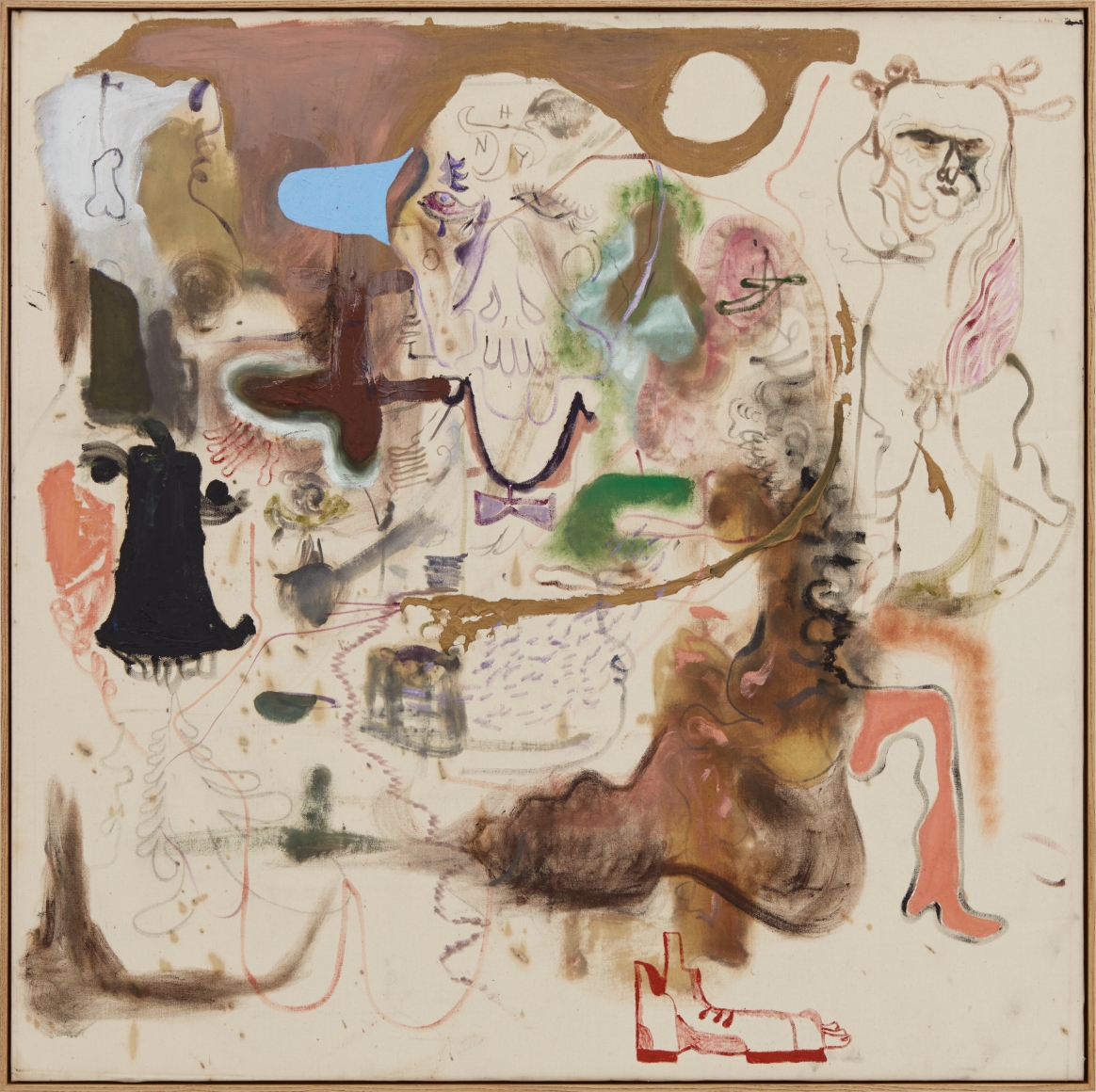 Michael Bauer Noma Echo, 2016 Oil on canvas 47.75 x 48 in 121.3 x 121.9 cm (MB16.007)