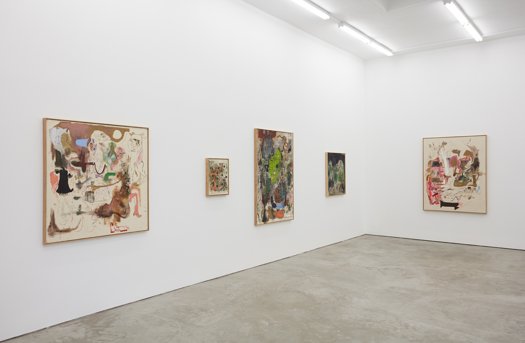 Installation view 6 of Michael Bauer: Soft Paintings (Bearnaise) (January 27 – March 11, 2017), Nino Mier Gallery, Los Angeles