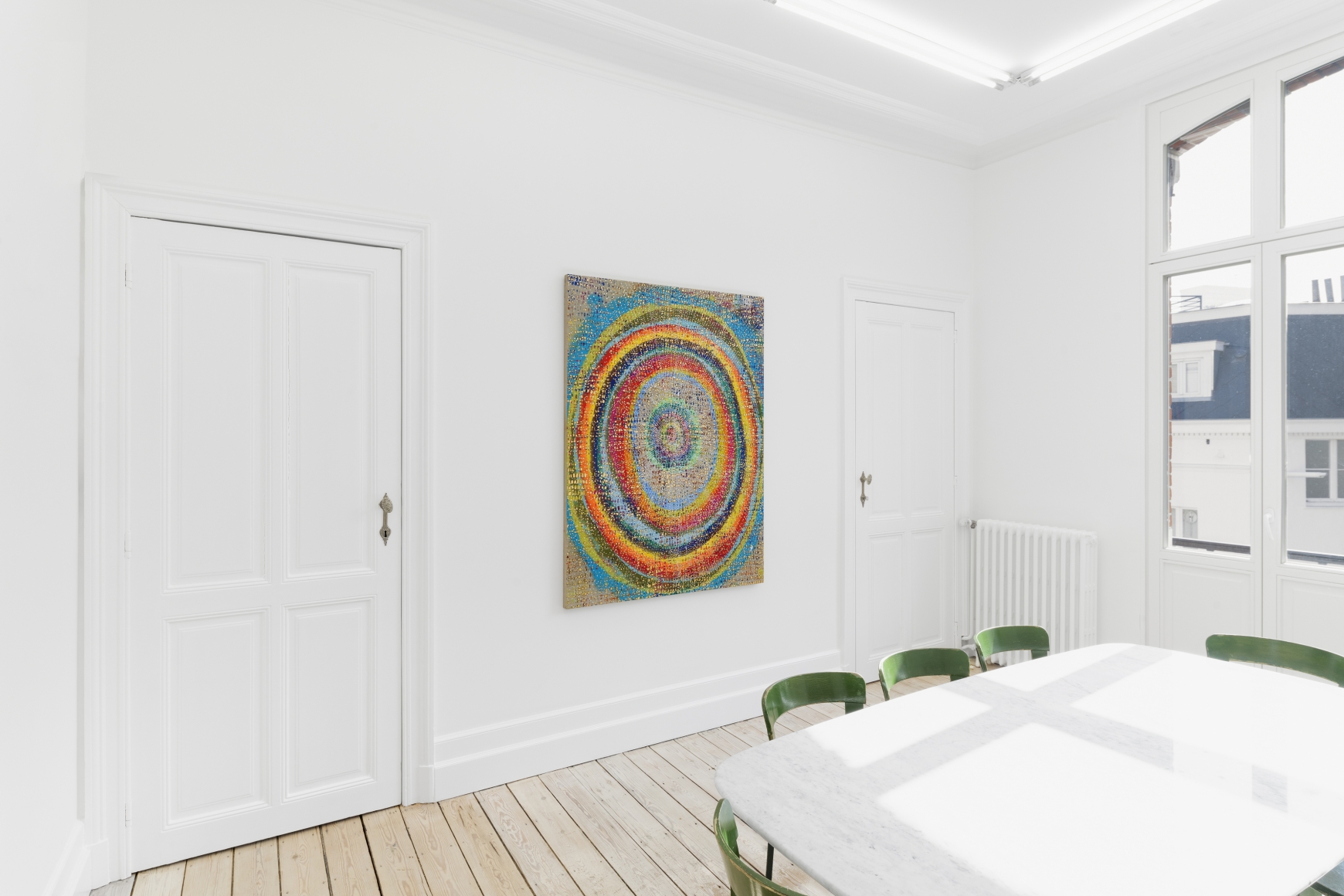 Installation View of Mindy Shapero, Lost in Space (April 22–June 6, 2021) Nino Mier Gallery, Brussels, BE