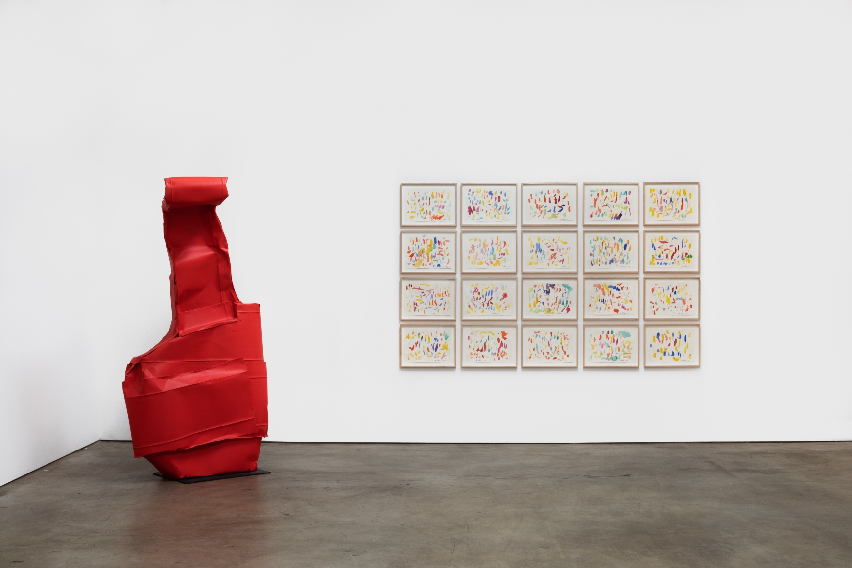 Installation Shot of Echo Chords (August 15–August 22, 2020), Nino Mier Gallery, Los Angeles, CA
